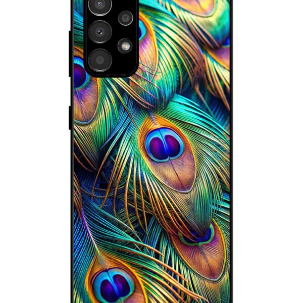 Samsung Galaxy A33 | 2D Metal | peacock feather | LC127