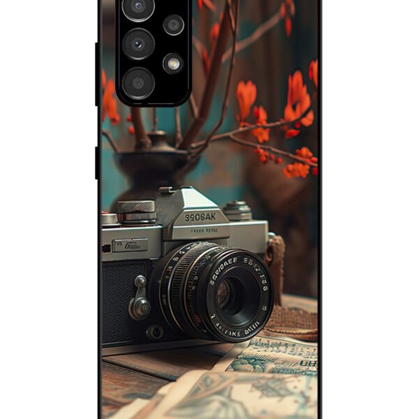Samsung Galaxy A33 | 2D Metal | Retro Camera | LC127
