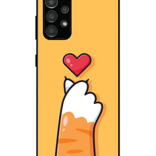 Samsung Galaxy A33 | 2D Metal | Heart Hand | LC127