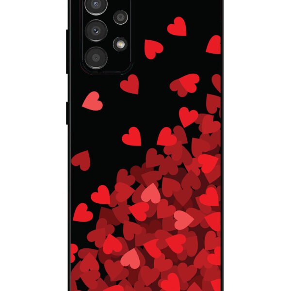 Samsung Galaxy A33 | 2D Metal | Red Hearts | LC127