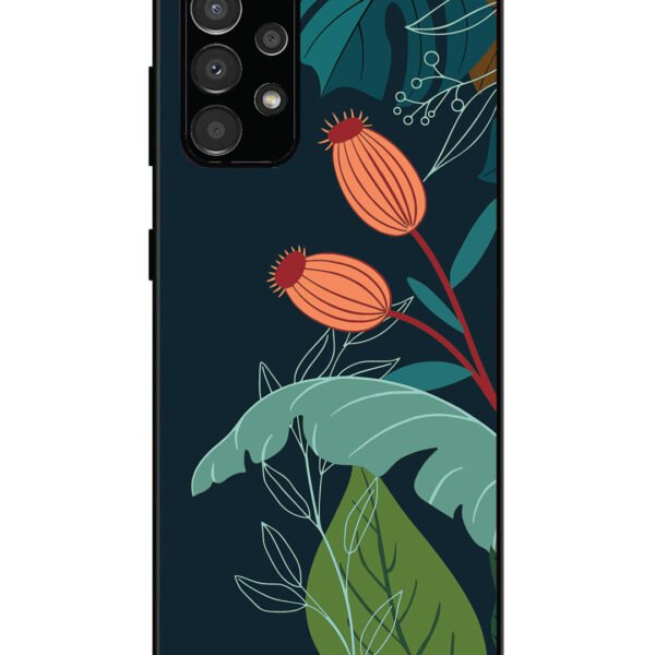 Samsung Galaxy A33 | 2D Metal | Plant Illustration | LC127