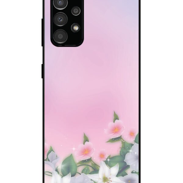 Samsung Galaxy A33 | 2D Metal | Pink Floral Elegance | LC127