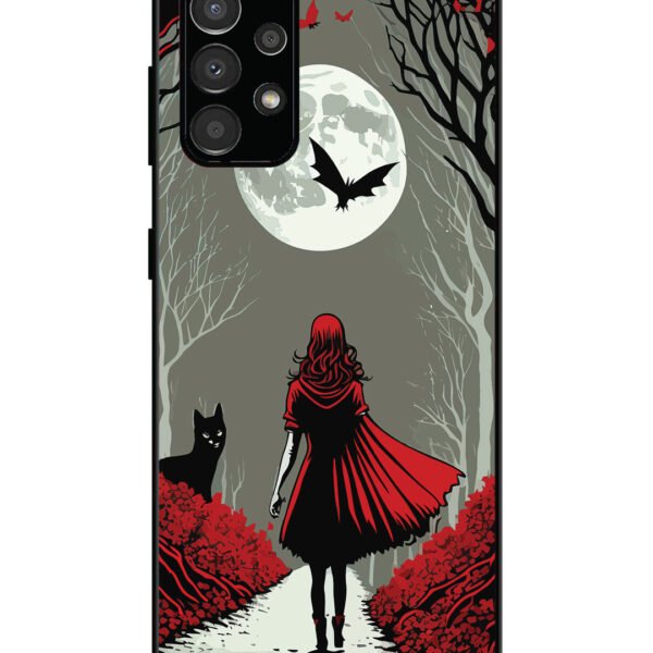 Samsung Galaxy A33 | 2D Metal | Scarlet Girl in Red Forest | LC127