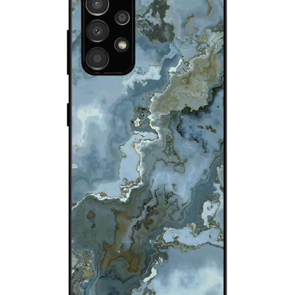 Samsung Galaxy A33 | 2D Metal | Celestial Blue Marble 2nd Pattern | LC127