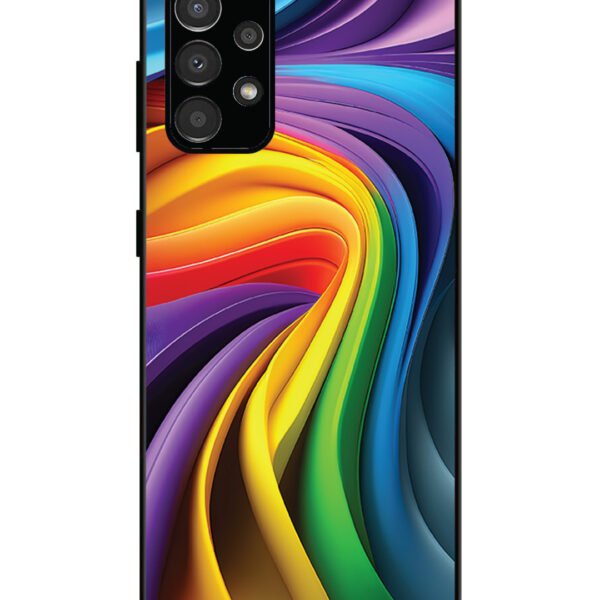 Samsung Galaxy A33 | 2D Metal | Rainbow Whirl | LC127