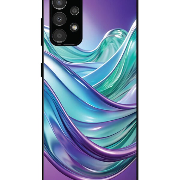Samsung Galaxy A33 | 2D Metal | Mystic Purple Wave | LC127