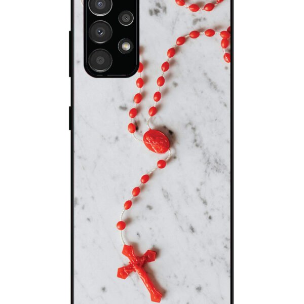 Samsung Galaxy A33 | 2D Metal | Cross Pendant | LC127