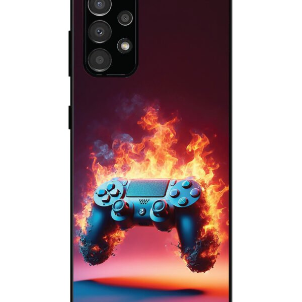 Samsung Galaxy A33 | 2D Metal | Console on fire | LC127