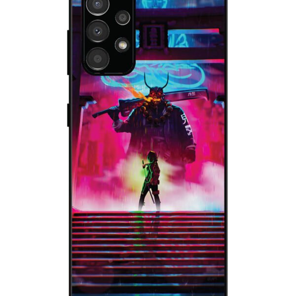 Samsung Galaxy A33 | 2D Metal | Cyberpunk Yokai Monster | LC127
