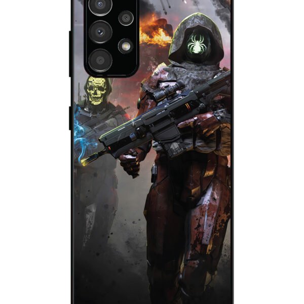 Samsung Galaxy A33 | 2D Metal | Sci-Fi Soldiers | LC127