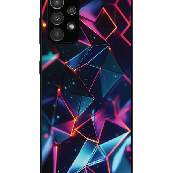 Samsung Galaxy A33 | 2D Metal | 3D Abstract Polygon | LC127