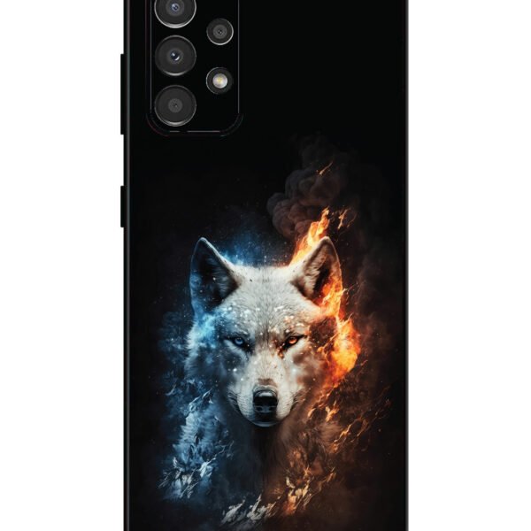 Samsung Galaxy A33 | 2D Metal | Fire Wolf | LC127