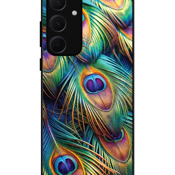 Samsung Galaxy A54 5G | 2D Metal | peacock feather | LC130