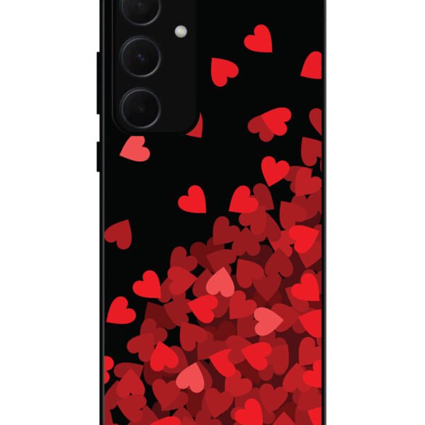 Samsung Galaxy A54 5G | 2D Metal | Red Hearts | LC130