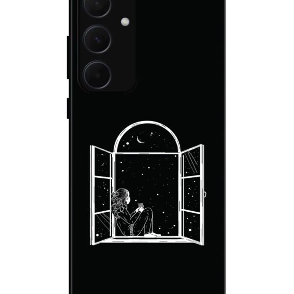 Samsung Galaxy A54 5G | 2D Metal | Little Girl on Window | LC130