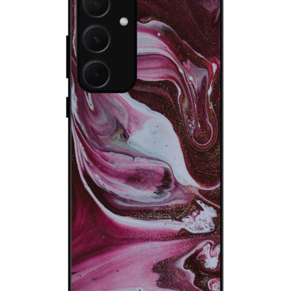 Samsung Galaxy A54 5G | 2D Metal | Pink And Golden Marble | LC130