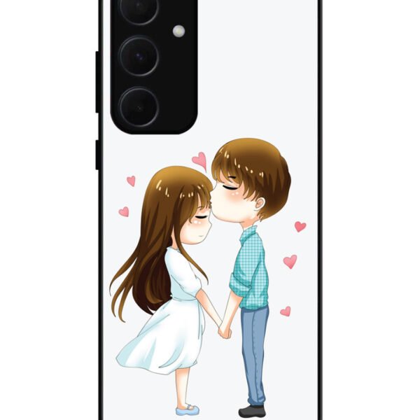 Samsung Galaxy A54 5G | 2D Metal | Cute Little Couple | LC130