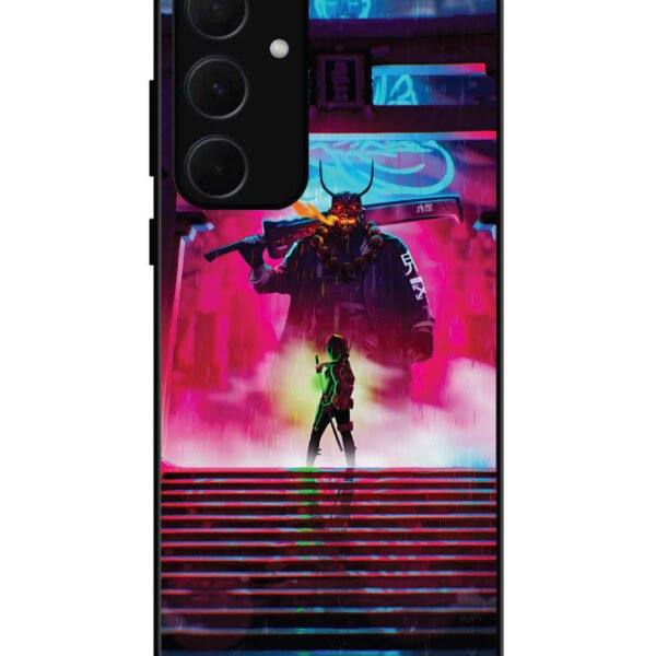 Samsung Galaxy A54 5G | 2D Metal | Cyberpunk Yokai Monster | LC130