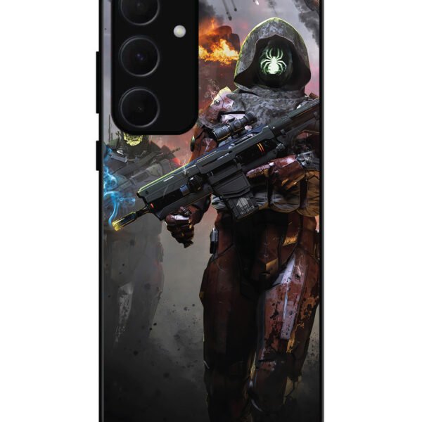 Samsung Galaxy A54 5G | 2D Metal | Sci-Fi Soldiers | LC130