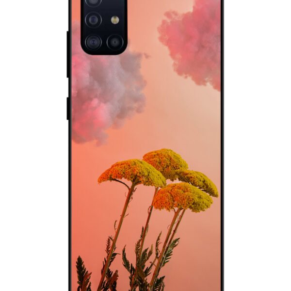 Samsung Galaxy A71 | 2D Metal | Floral Sunset Blossom Sky | LC131