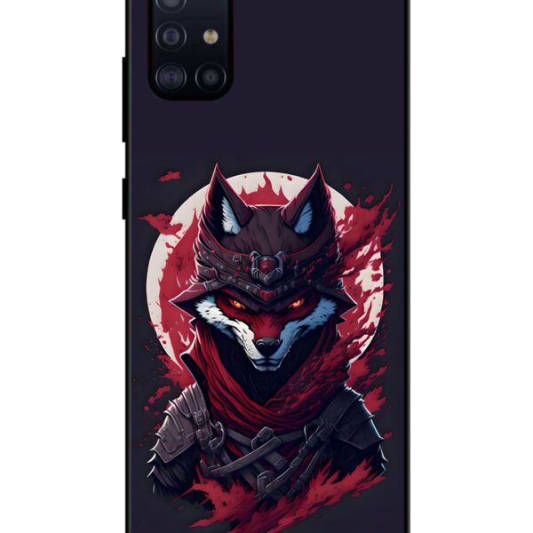 Samsung Galaxy A71 | 2D Metal | Red Bloody Fox | LC131