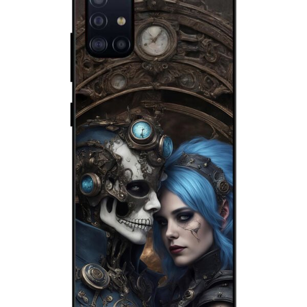 Samsung Galaxy A71 | 2D Metal | Skeleton & Devil Girl | LC131