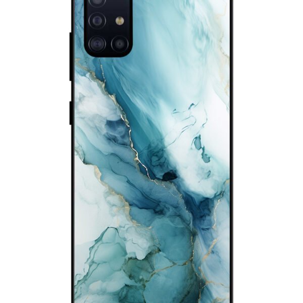 Samsung Galaxy A71 | 2D Metal | Oceanic Marble | LC131
