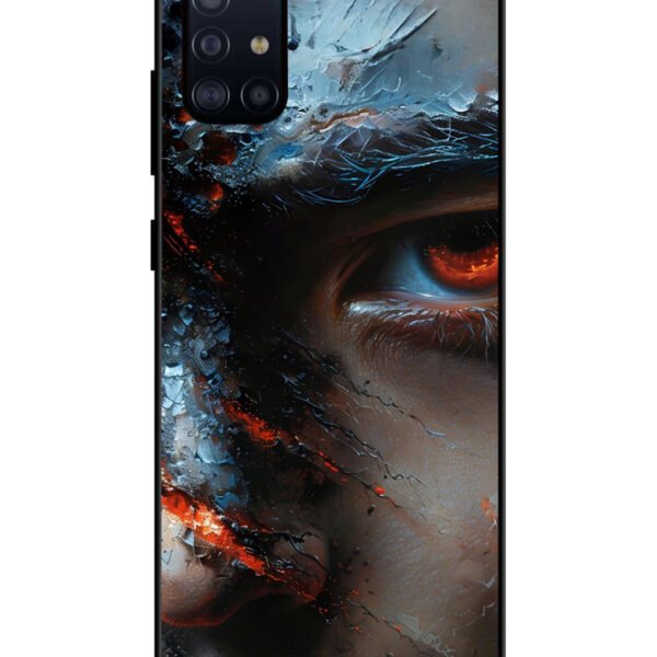 Samsung Galaxy A71 | 2D Metal | Red-Eyed Warrior | LC131