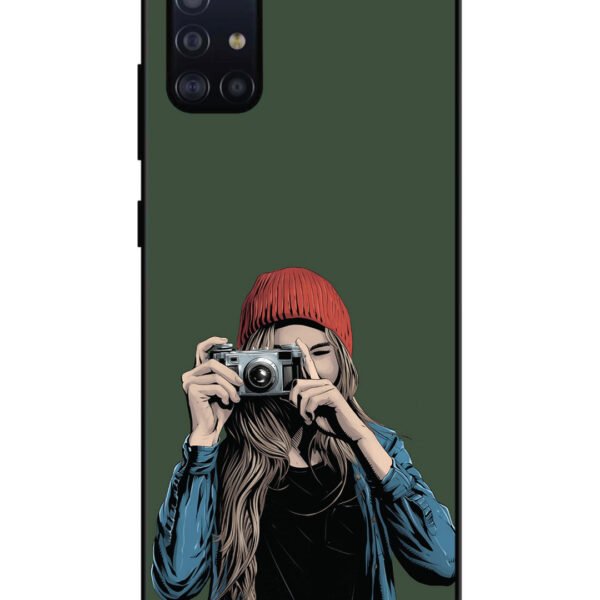 Samsung Galaxy A71 | 2D Metal | Camera Girl | LC131