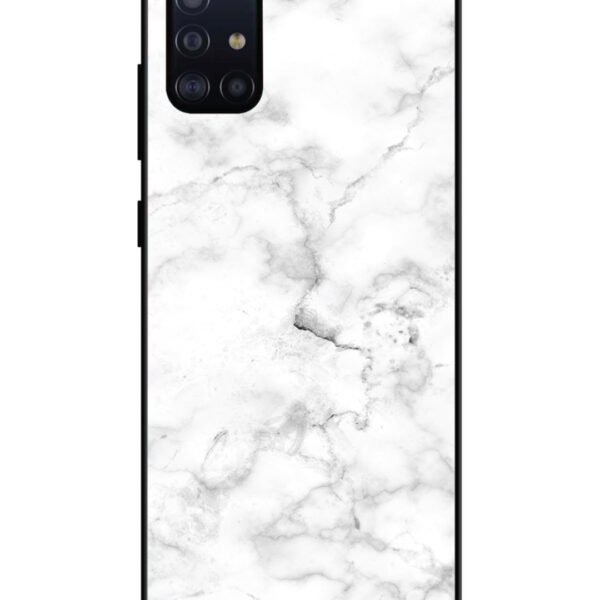 Samsung Galaxy A71 | 2D Metal | White Marble | LC131