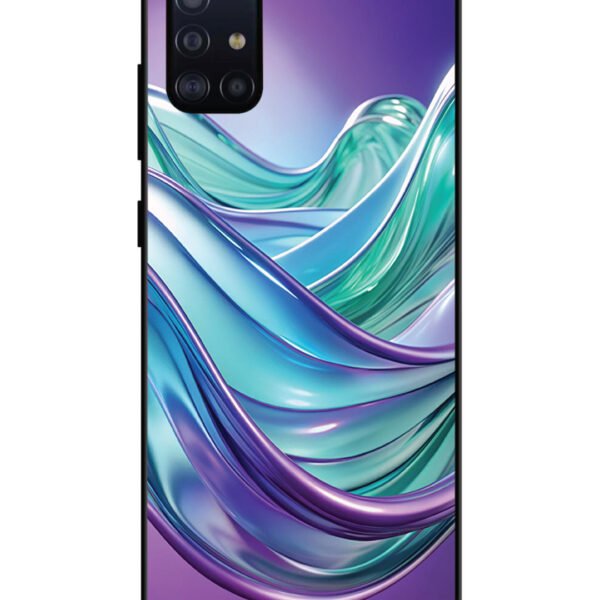 Samsung Galaxy A71 | 2D Metal | Mystic Purple Wave | LC131