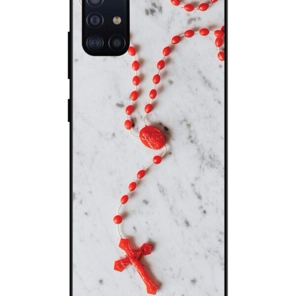 Samsung Galaxy A71 | 2D Metal | Cross Pendant | LC131