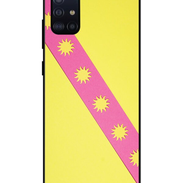 Samsung Galaxy A71 | 2D Metal | Pick Strip on Yellow Colour | LC131