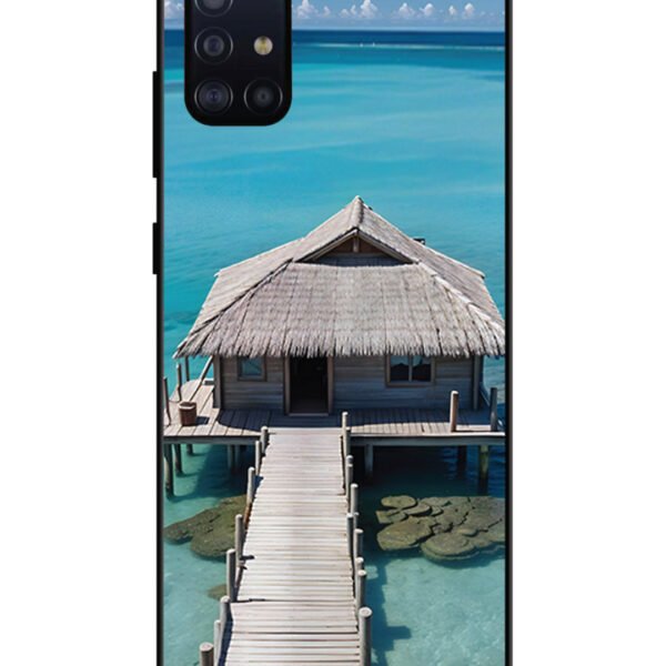 Samsung Galaxy A71 | 2D Metal | Beach hut | LC131