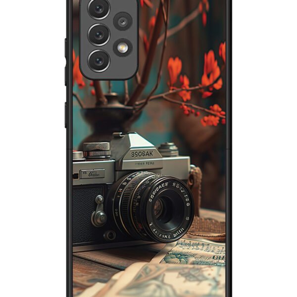Samsung Galaxy A72 | 2D Metal | Retro Camera | LC132