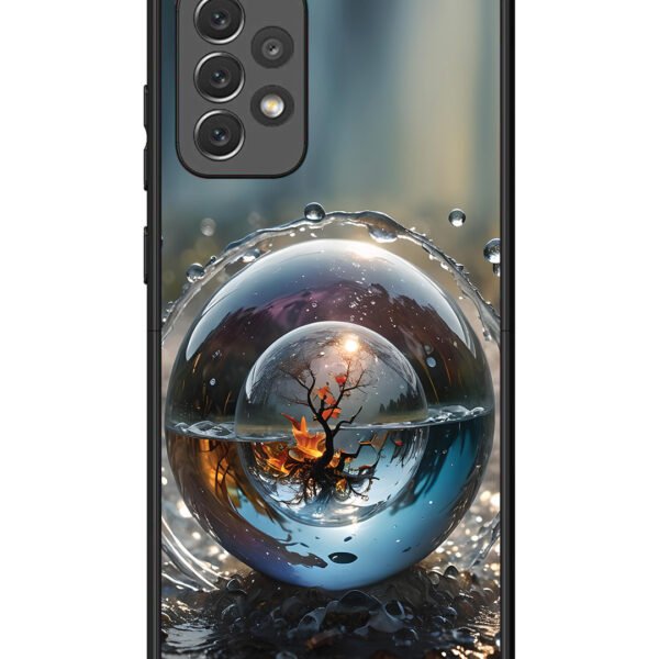 Samsung Galaxy A72 | 2D Metal | Aquatree In Waterball | LC132