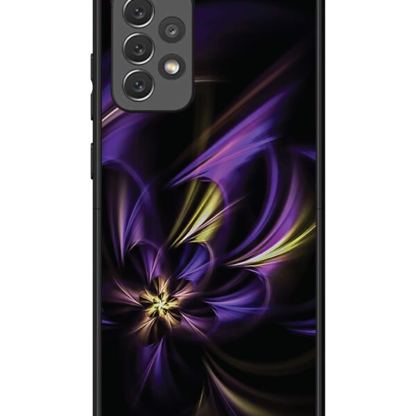 Samsung Galaxy A72 | 2D Metal | Royal Purple Bloom | LC132