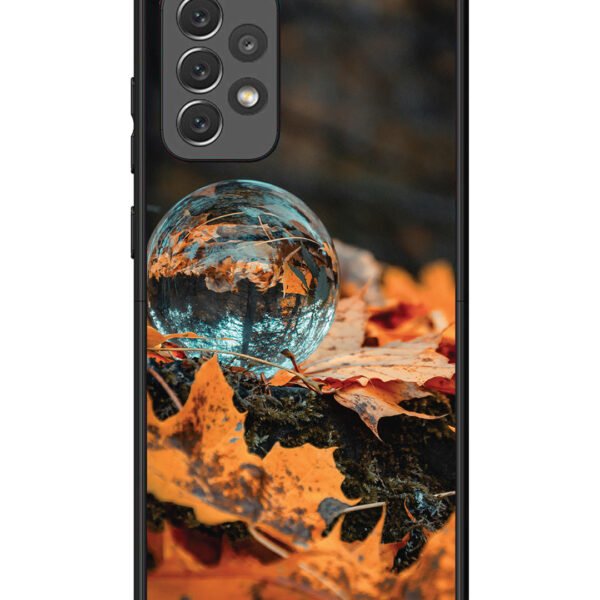 Samsung Galaxy A72 | 2D Metal | Glass Ball On Gaurden | LC132