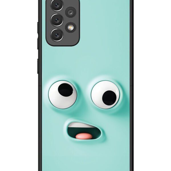 Samsung Galaxy A72 | 2D Metal | Confused Smiley | LC132