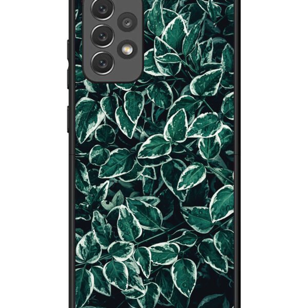 Samsung Galaxy A72 | 2D Metal | Green Oasis Leafs | LC132
