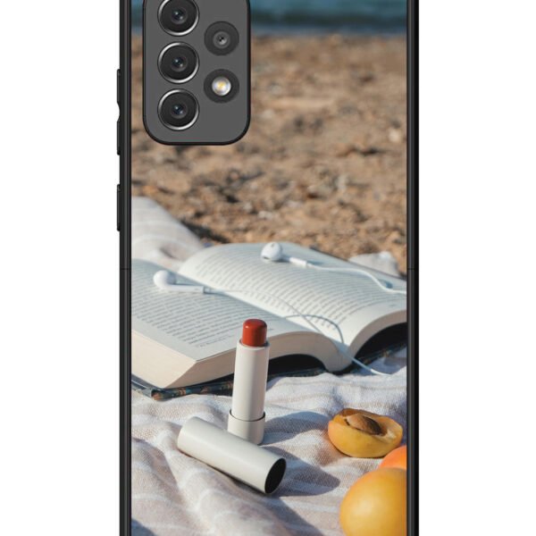 Samsung Galaxy A72 | 2D Metal | Lipstick & Book | LC132