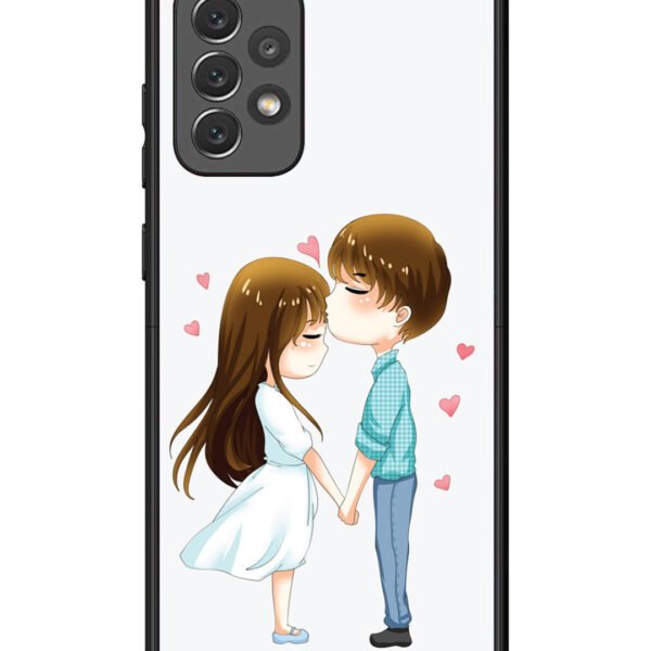 Samsung Galaxy A72 | 2D Metal | Cute Little Couple | LC132