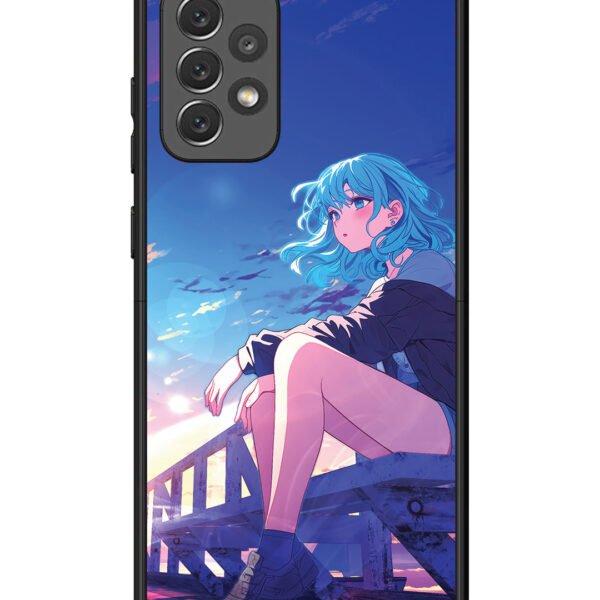 Samsung Galaxy A72 | 2D Metal | Alone Girl | LC132