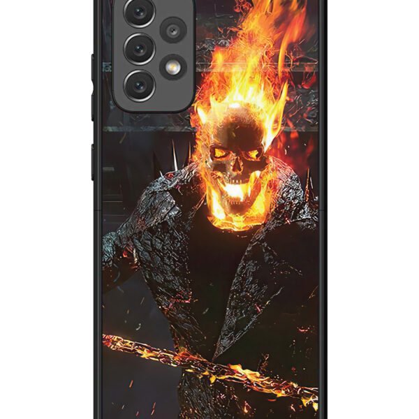 Samsung Galaxy A72 | 2D Metal | Ghost Rider | LC132