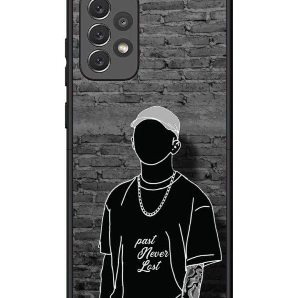 Samsung Galaxy A72 | 2D Metal | Badboy Hearbroken Love Quotes | LC132