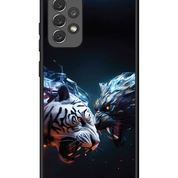Samsung Galaxy A72 | 2D Metal | Tiger vs Panther | LC132