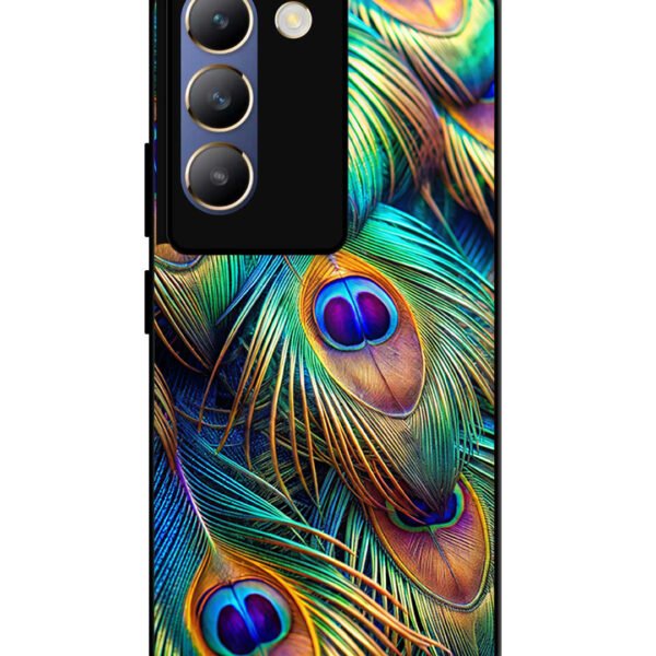 Vivo T3 5G | 2D Metal | Peacock Feather | LC015