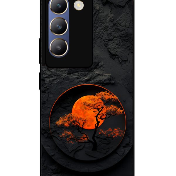 Vivo Y200E | 2D Metal | Dark Knight Red Moon | LC015