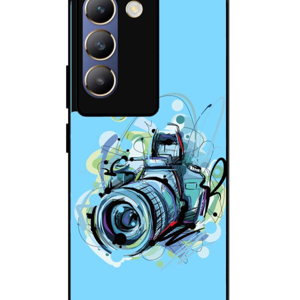 Vivo Y200E | 2D Metal | Camera Blue Background | LC015