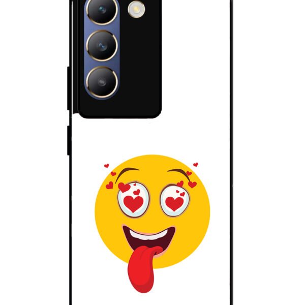 Vivo Y200E | 2D Metal | Lovely Smiley | LC015
